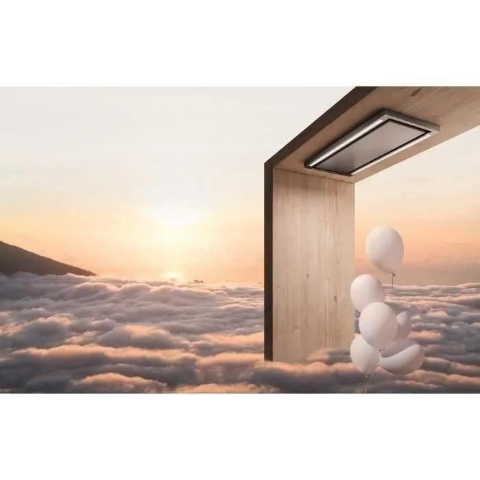 Elica Cloud Seven IX/A/90 - Hotte plafond Acier inoxydable - 4