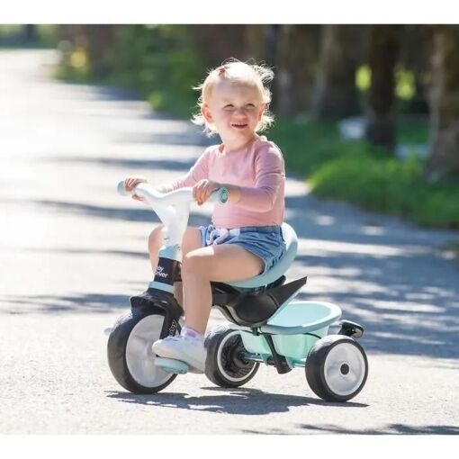 Tricycles Tricycle Baby Driver Plus Bleu - 3