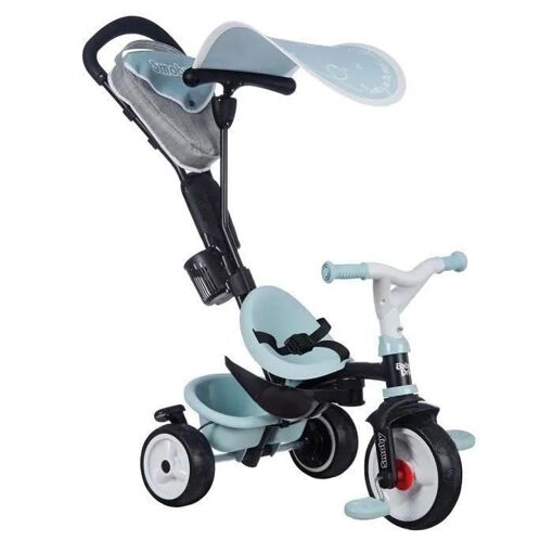 Tricycles Tricycle Baby Driver Plus Bleu - 4