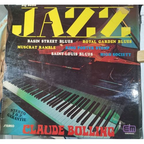 Big Band Jazz - Claude Bolling - Basin Street Blues - Royal Garden Blues - Muscrat Ramble - King Porter Stomp - Saint-Louis Blues - High Society