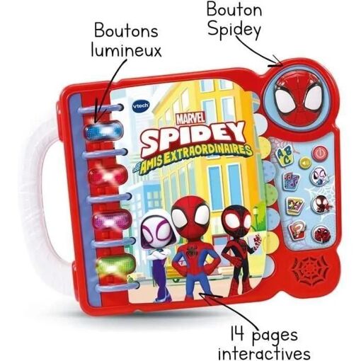 Jouets Educatifs Licence Spidey - Le Livre-Jeu Educatif De Spidey - 2