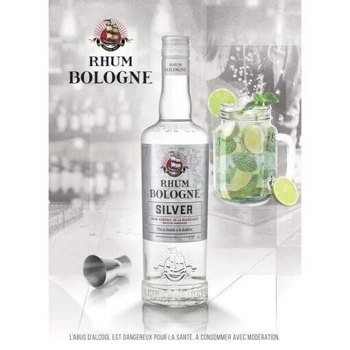 Rhum - Rhum Bologne Silver 0,70l - 3