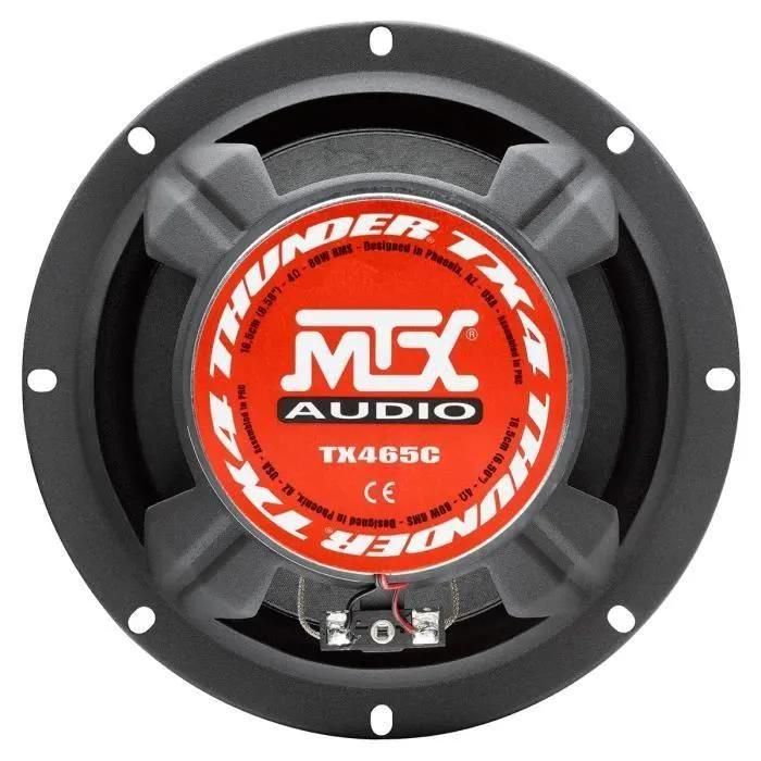 MTX Audio TX465C - Enceinte - Noir - 4