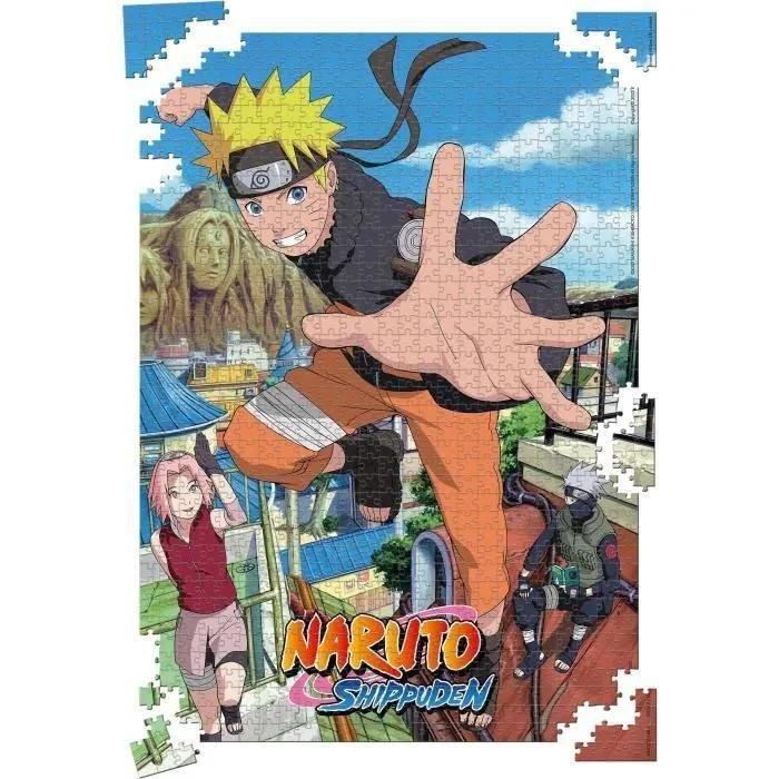 Winning Moves Puzzle Naruto Shippuden Retour A Konoha 1000 Pieces - 6