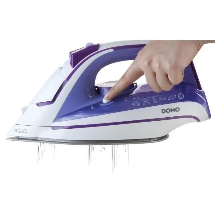 DOMO DO7052S - Fer � vapeur - semelle : acier inoxydable - 2200 Watt - 4