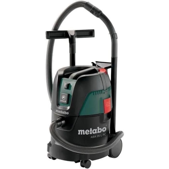 Metabo ASA 25 L PC - Aspirateur - traineau - sac