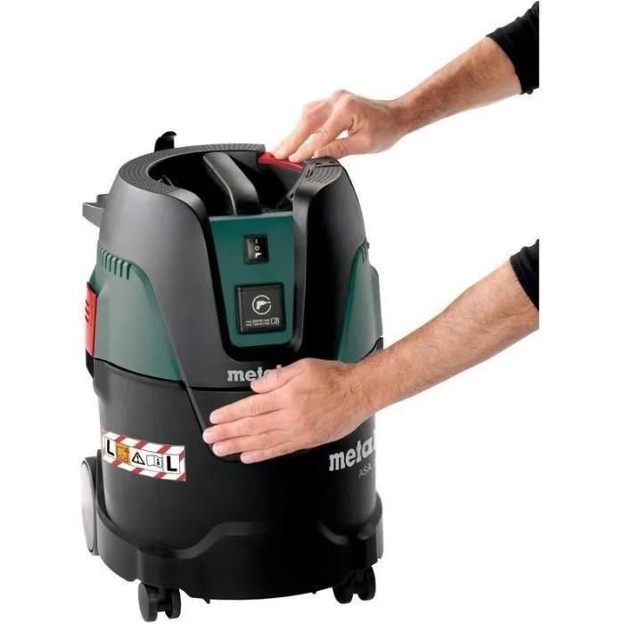 Metabo ASA 25 L PC - Aspirateur - traineau - sac - 3