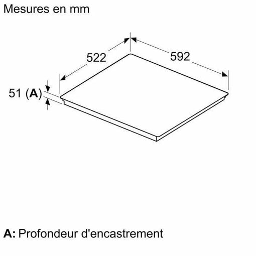 Neff - Table de cuisson induction 60cm 4 feux 7400w noir T66FTX4L0 - 6