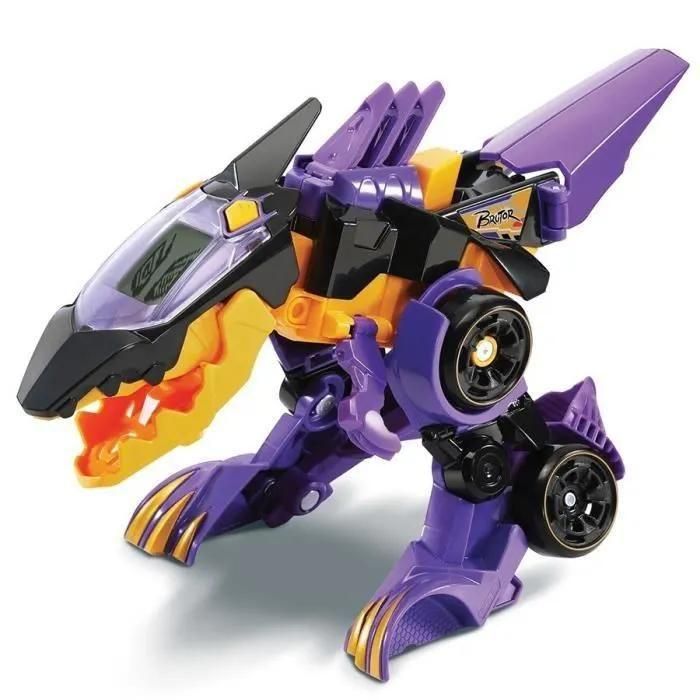 Vtech Switch & Go Dinos - Brutor, Le Super Spinosaure (Voiture De Course) - 4