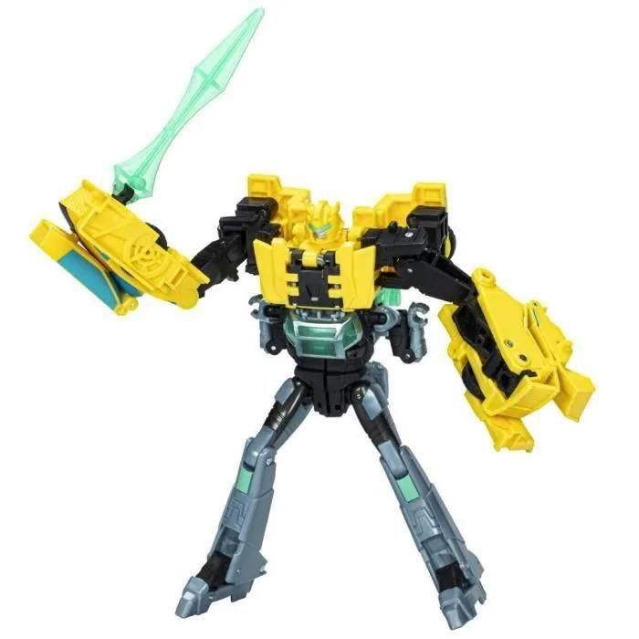 Hasbro Transformers Earthspark Cyber-Combiner Bumblebee Et Mo Malto - 3