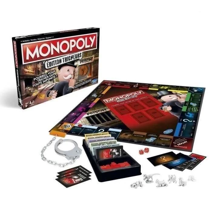 Monopoly : dition Tricheurs, Jeu De Plateau Pour Les Joueurs,  Partir De ... - 2