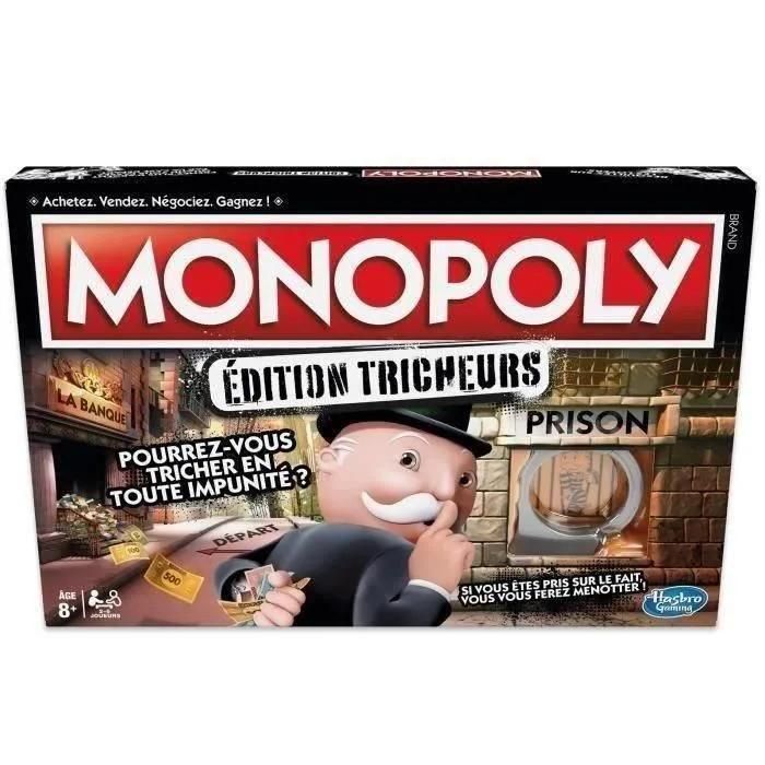 Monopoly : dition Tricheurs, Jeu De Plateau Pour Les Joueurs,  Partir De ... - 4