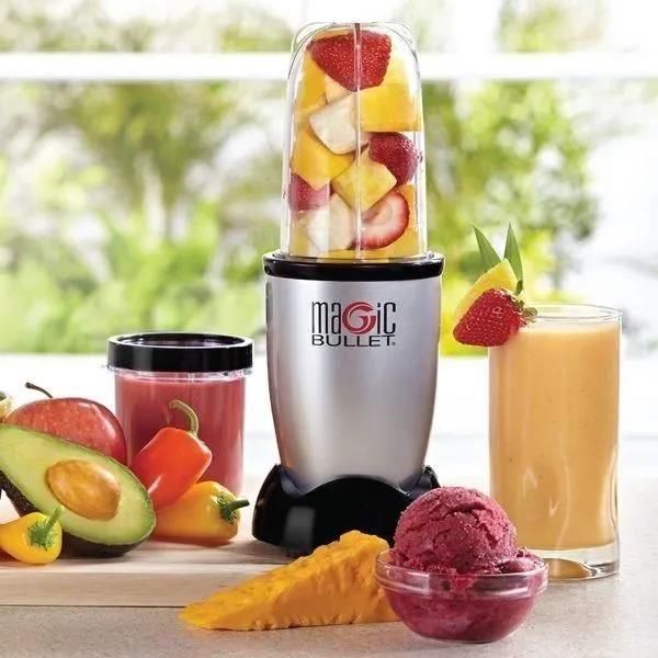 NutriBullet by Magic Bullet - Bol mixeur blender - 200 Watt - argent - 3