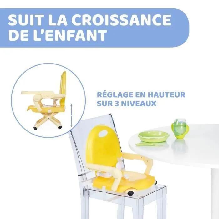 Rehausseur Chaise De Table Bb Chicco Pocket Snack Saffron - 3