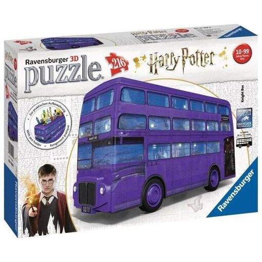 Puzzle Puzzle 3d Magicobus / Harry Potter - 2