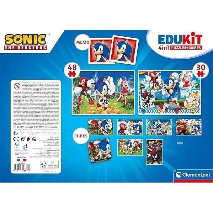 Clementoni Edukit 4 En 1 - Sonic - 6