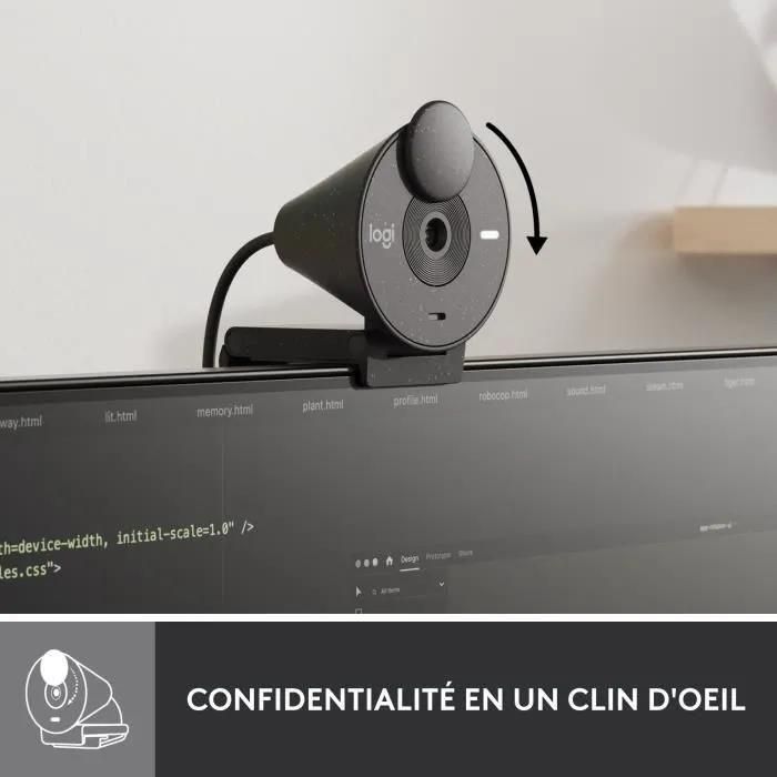 Brio 300 Full Hd Webcam -graphite-emea28-935 - 5