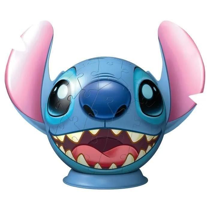 Puzzle Puzzle 3d Ball 72 P - Disney Stitch - 2