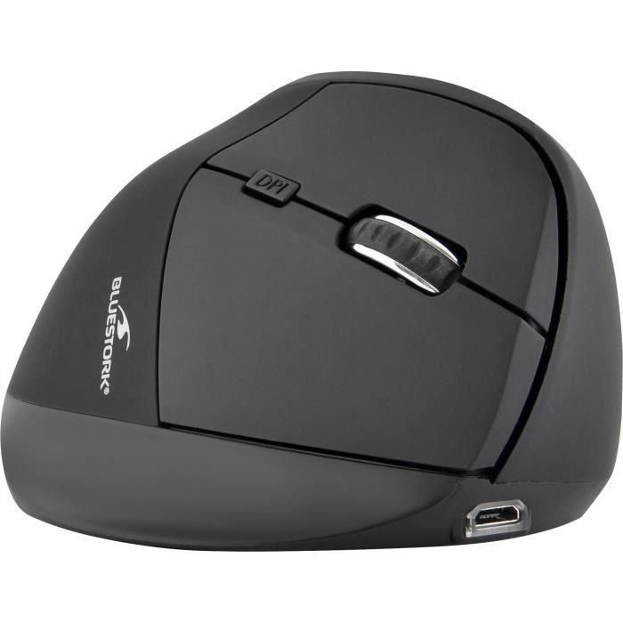 Souris Ergonomique Sans Fil - BLUESTORK - ERGO - Rechargeable - PC/MAC - No...
