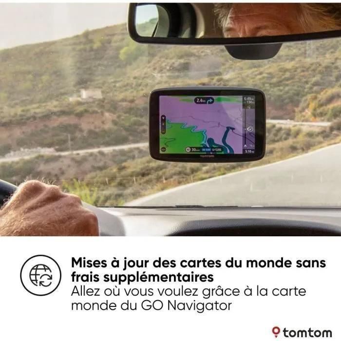 TomTom GO Navigator - Navigateur GPS - automobile 6' grand �cran - 4