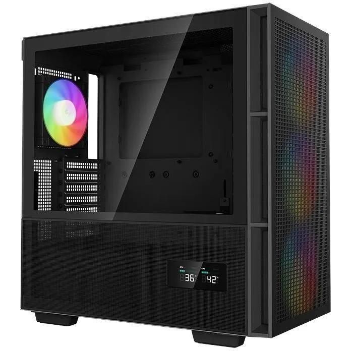 DeepCool Ch560 Digital CH560 Digital - Botier moyen tour - Noir - RGB - Ve...