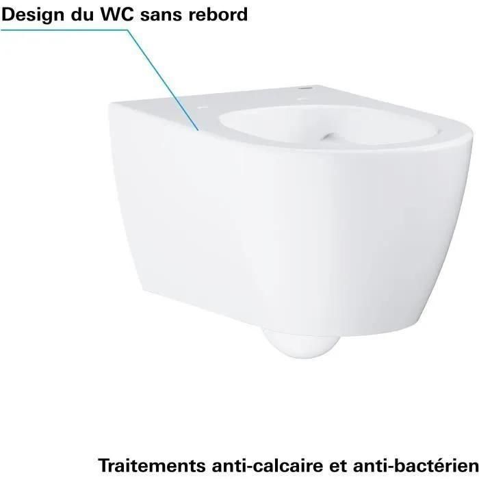 GROHE - Cuvette WC suspendue - 3