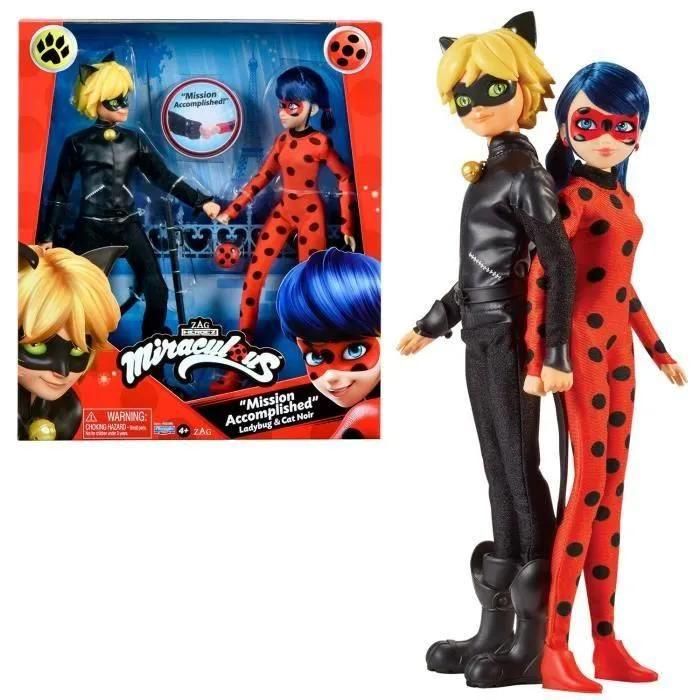 Bandai Pack De 2 Poup�es 26 Cm Miraculous