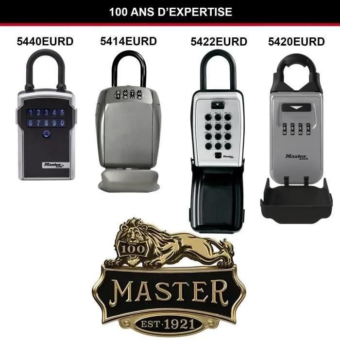 Master Lock 5420EURD Boite a cle a anse retractable - 5