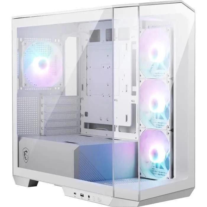 Boitier PC Mini Tour Micro ATX MSI Mag Pano M100R Project Zero RGB avec pan... - 2