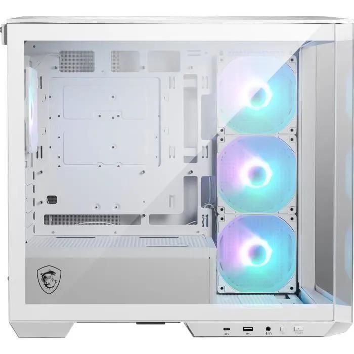 Boitier PC Mini Tour Micro ATX MSI Mag Pano M100R Project Zero RGB avec pan... - 3