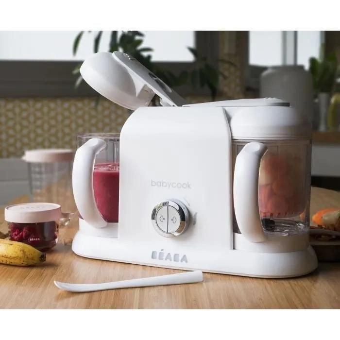 Babycook Duo - Robot Mixeur Cuiseur Vapeur Pour B�b�s - 2.2 Litres - Argent... - 4