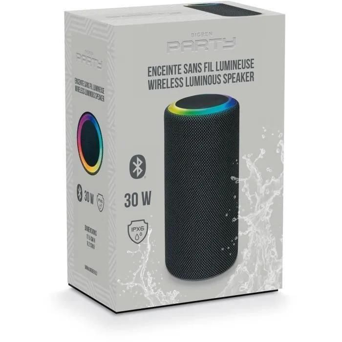BigBen PARTY - Enceinte sans fil Bluetooth - Noir - 5
