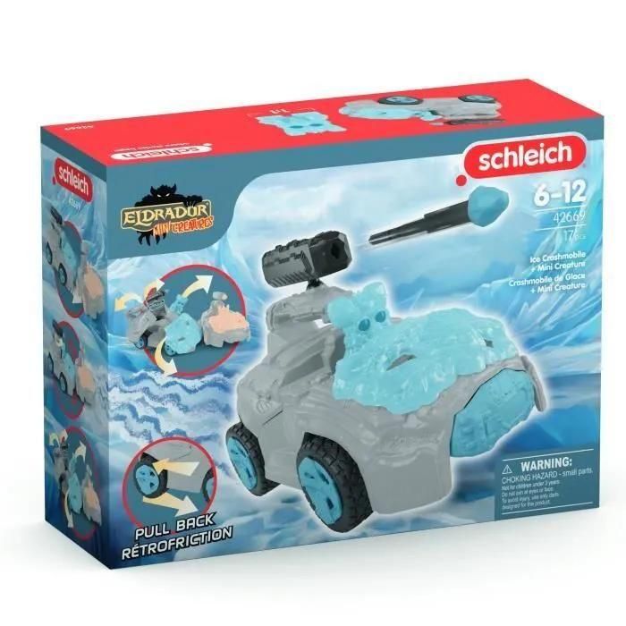 Eldrador Creatures Crashmobile De Glace Avec Mini Creature - 5