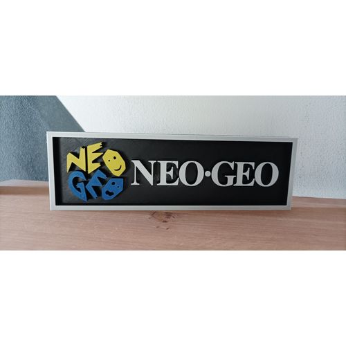 plaque décorative / thème neo geo