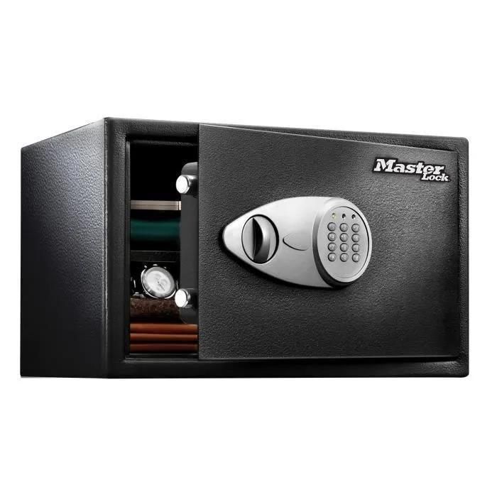 MASTER LOCK Coffre-fort de s�curit� a combinaison �lectronique programmable...