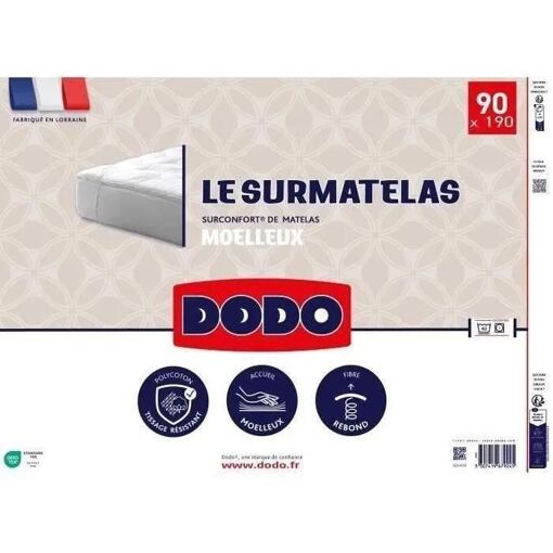 SURMATELAS DODO - 90X190 CM - 3