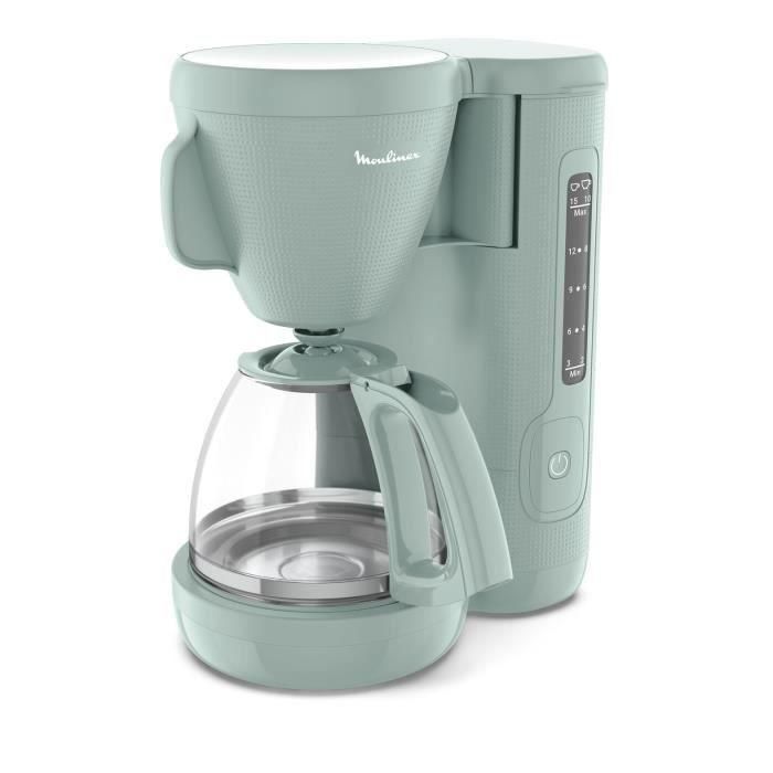 MOULINEX Cafetiere filtre 1.25L, Rservoir frontal, Porte-filtre pivotant, ...