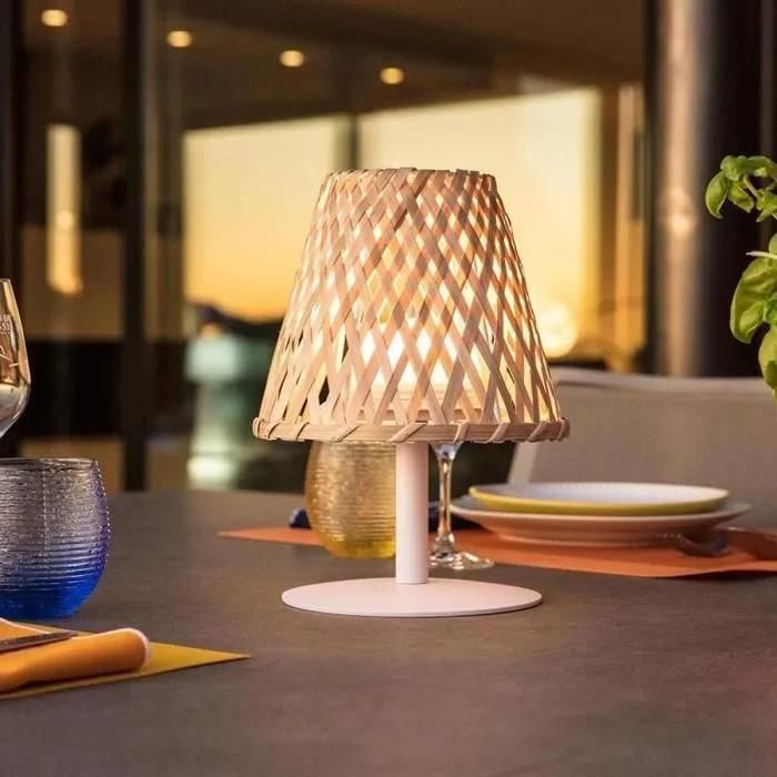 Lampe De Table Sans Fil Ibiza Variable - 55  110 Lumens - 19 X H 26 Cm - L... - 6
