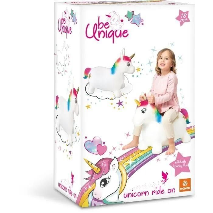 Licorne Gonflable Sauteuse 50 Cm - 2