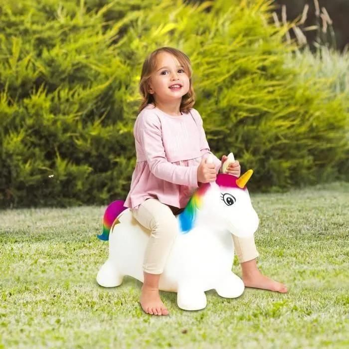 Licorne Gonflable Sauteuse 50 Cm - 5