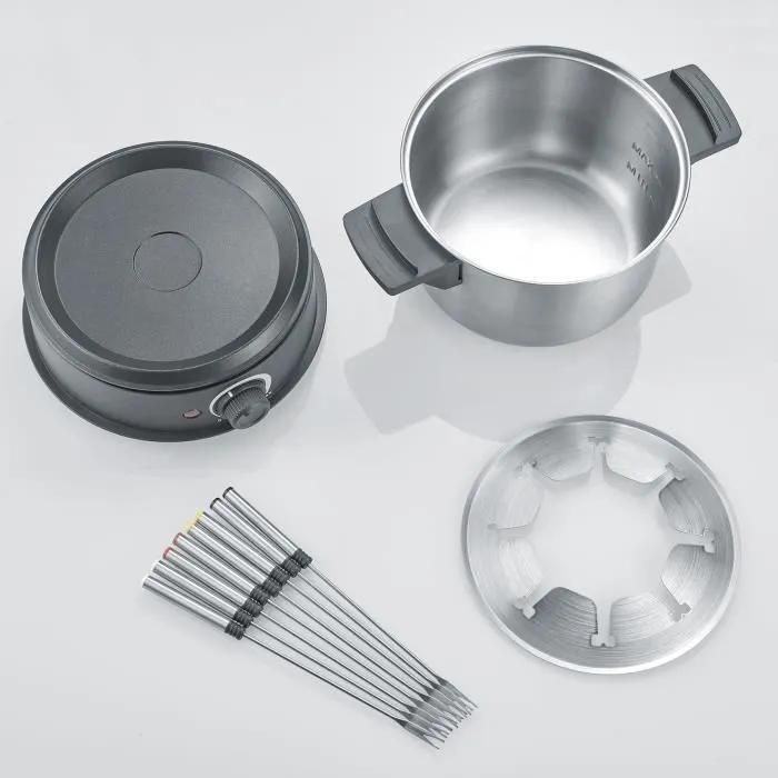SEVERIN FO 2473 - Fondue - 1.4 litres - 1500 Watt - noir/inox - 5