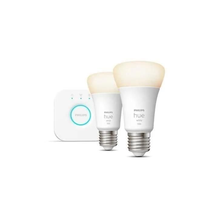 Pack Philips Demarrage White X 2 Ampoules E27 - 2