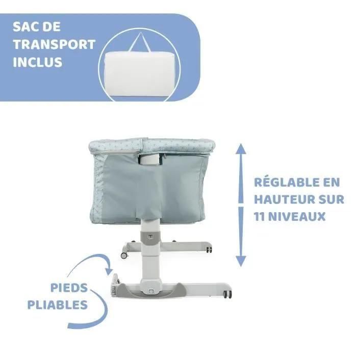 Berceau Cododo Chicco Next2me Dream Sage - 5