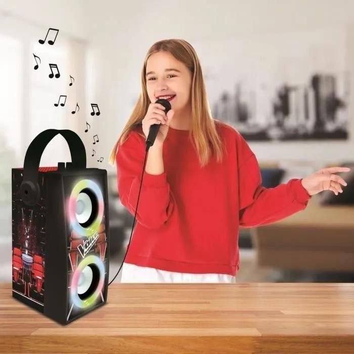 Enceinte Bluetooth� lumineuse avec micro The Voice - 5