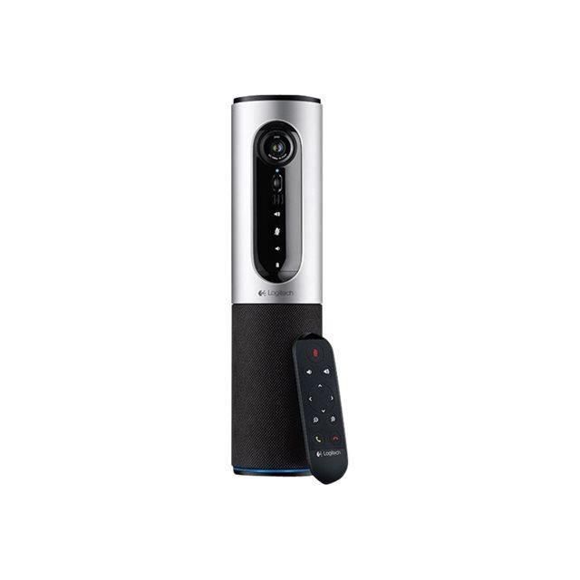 Logitech ConferenceCam Connect - Kit de vid�o-conf�rence - argent
