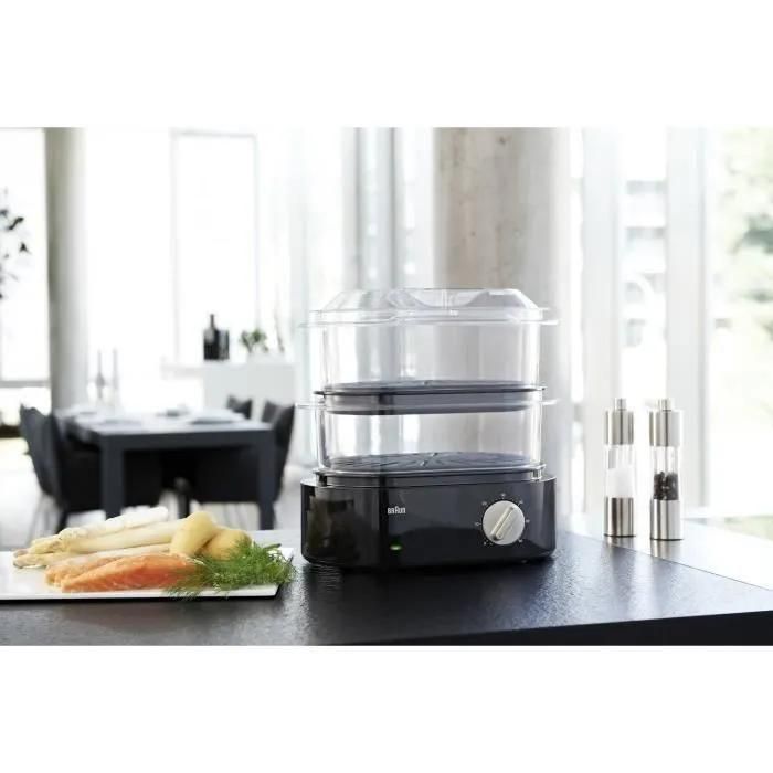 Braun IdentityCollection FS 5100 BK - Cuiseur vapeur - 850 Watt - noir - 4