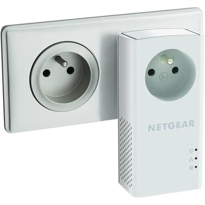 NETGEAR Powerline 2000 + Extra Outlet - Adaptateur CPL 1GbE, HomePlug AV (H... - 4