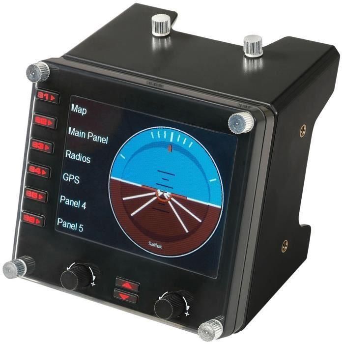 Saitek Pro Flight Instrument Panel - Panneau D'instruments De Simulateur De...