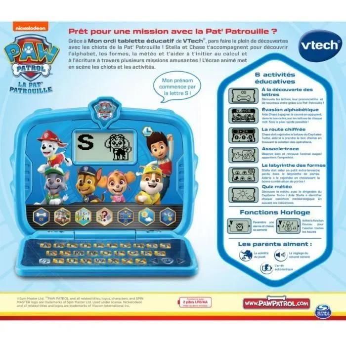 Jouets Educatifs Licence Pat Patrouille - Mon Ordi Tablette �ducatif - 4