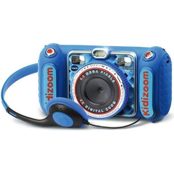 Vtech Kidizoom Duo Dx Bleu - Appareil Photo Pour Enfants